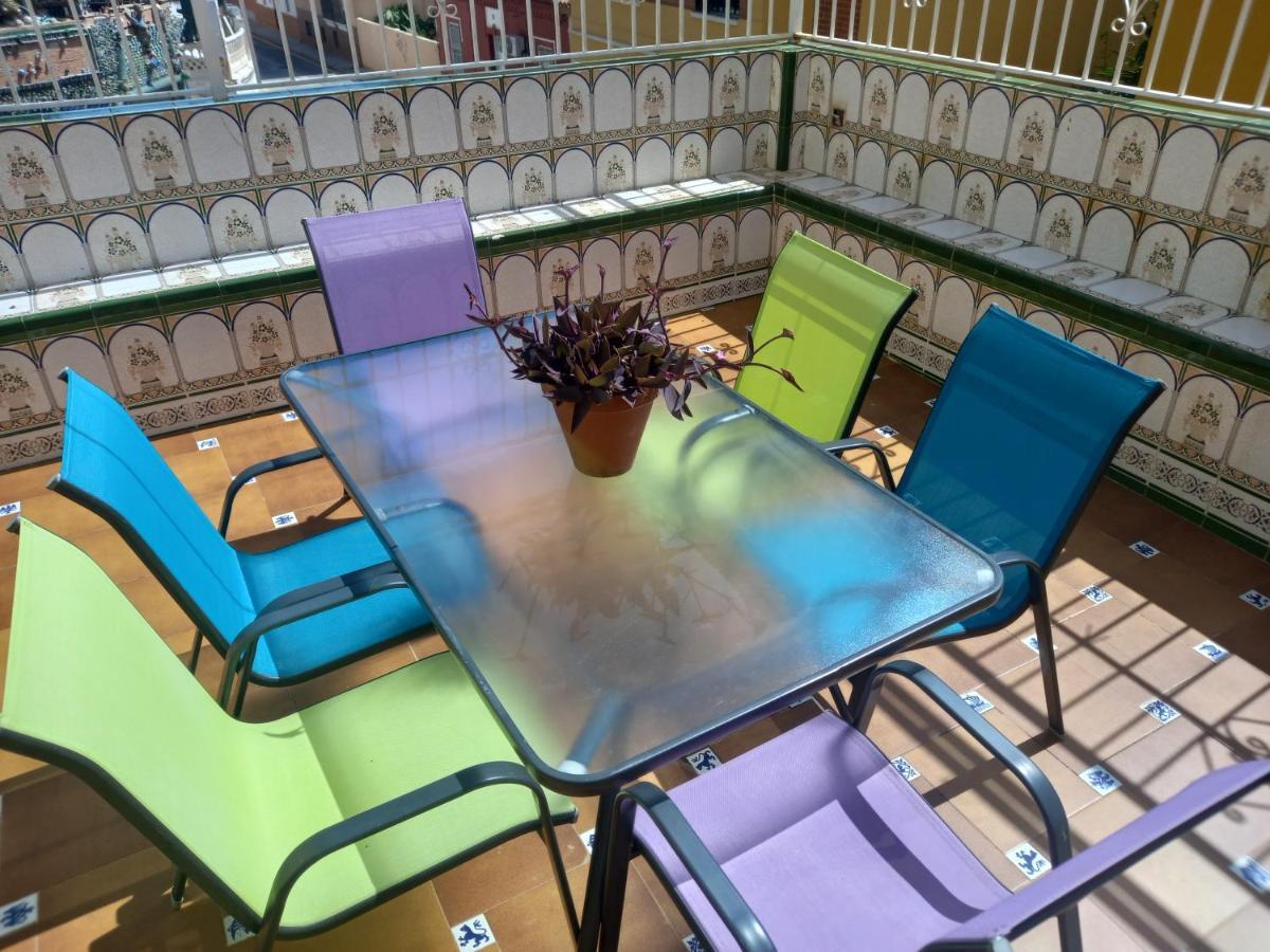 マラガPiso Centrico 1.5Km Playa Con Gran Terraza +Vistasアパートメント エクステリア 写真